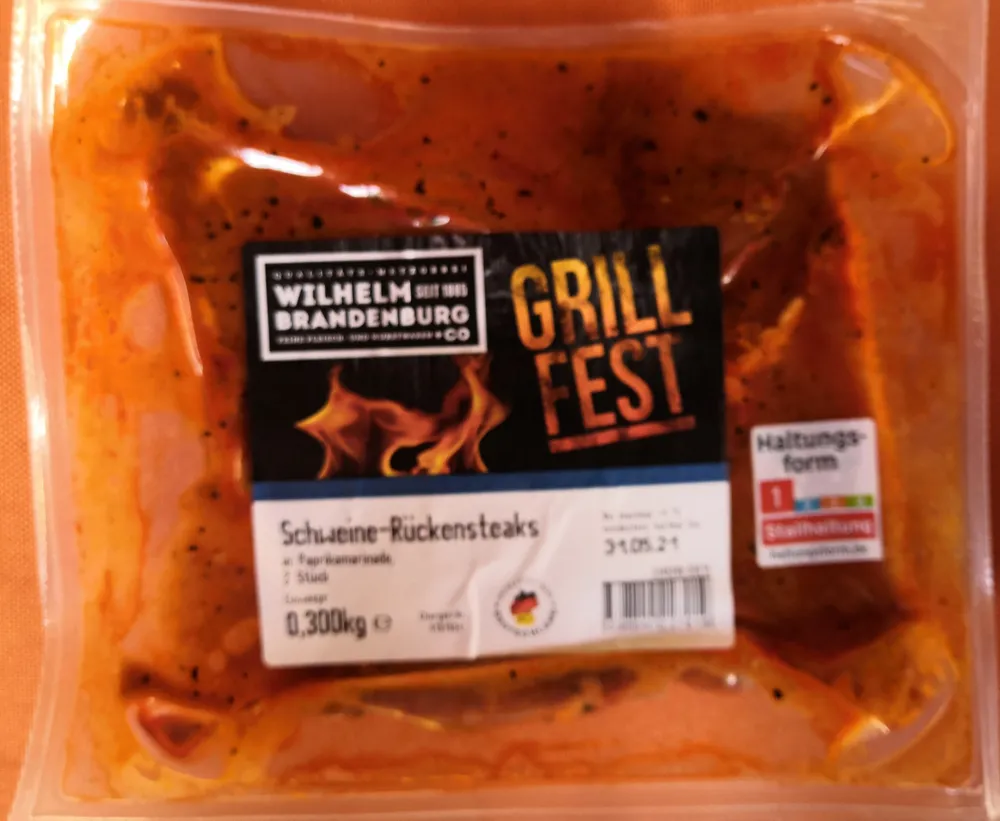 Grillfest Schweine-Rückensteaks