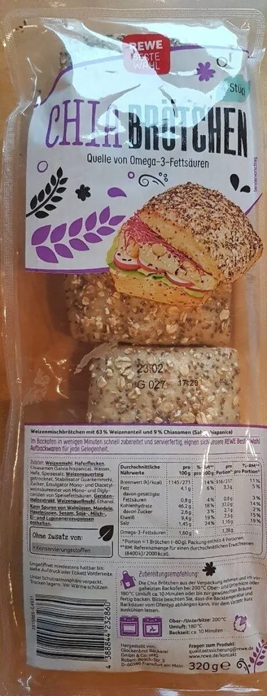 Chia Brötchen