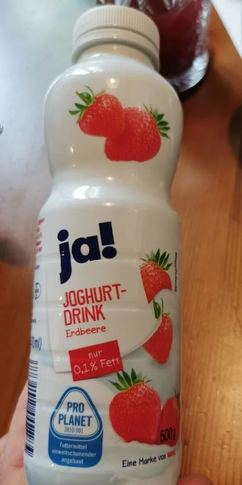 Joghurtdrink Erdbeer