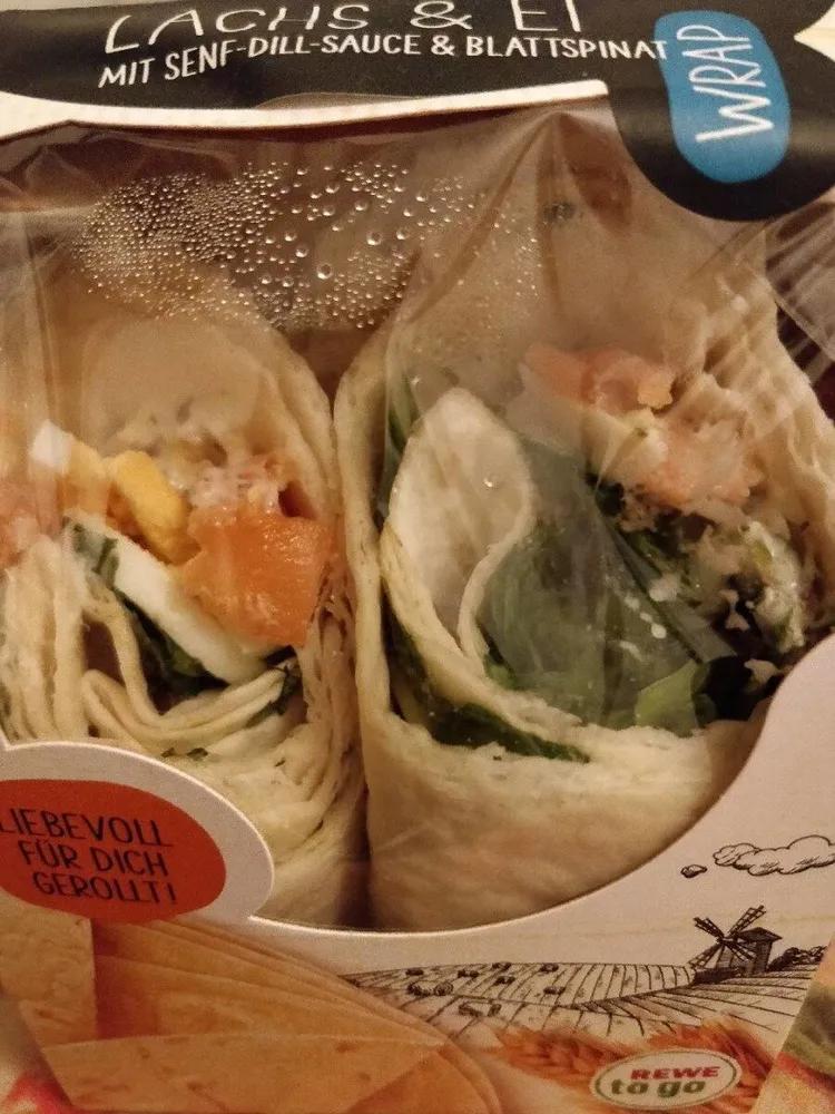 Wrap Lachs & Ei