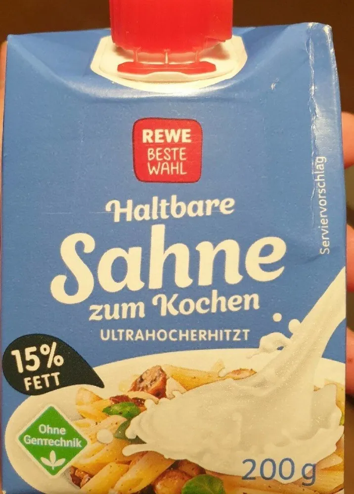 Sahne zum Kochen