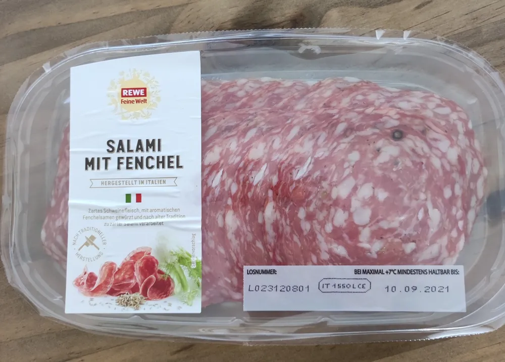 Salami mit Fenchel