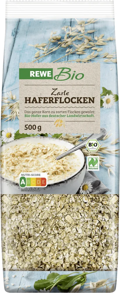 Zarte Haferflocken