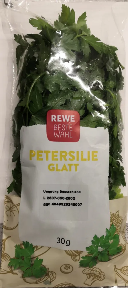 Petersilie glatt