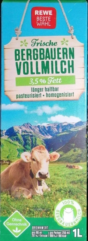Bergbauern Vollmilch