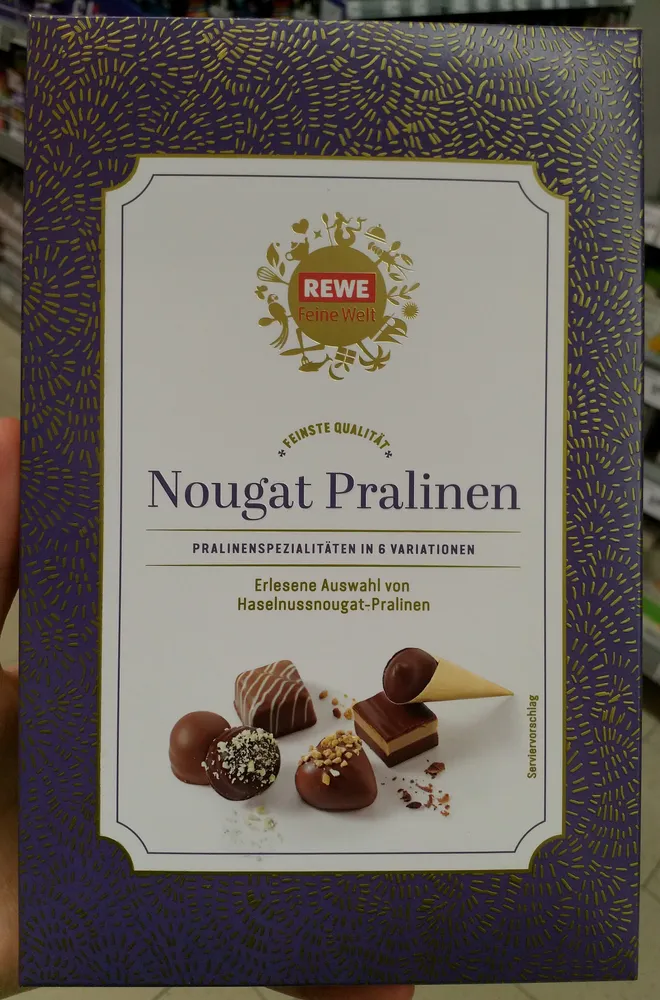 Nougat Pralinen