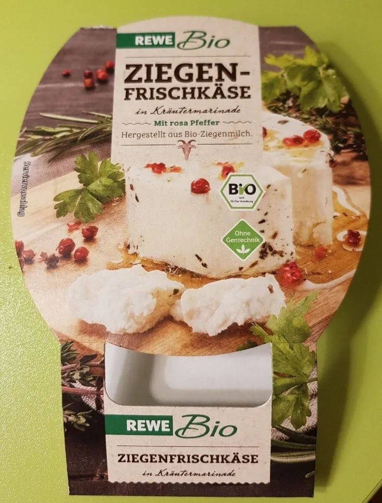 Rewe Bio Frischkäse in Kräutermarinade
