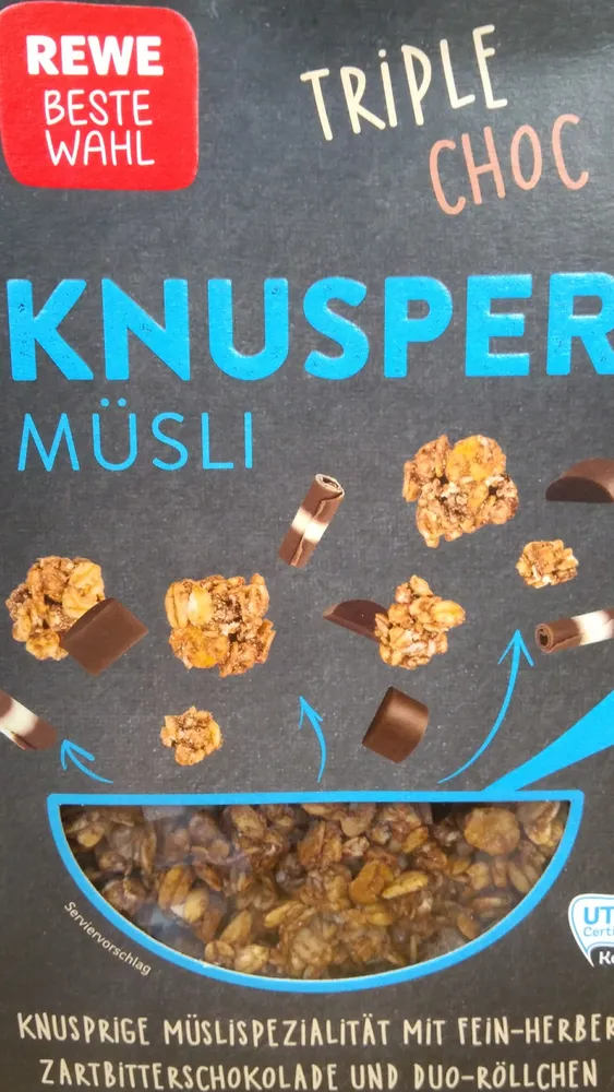 Knusper Musli Triple Choc