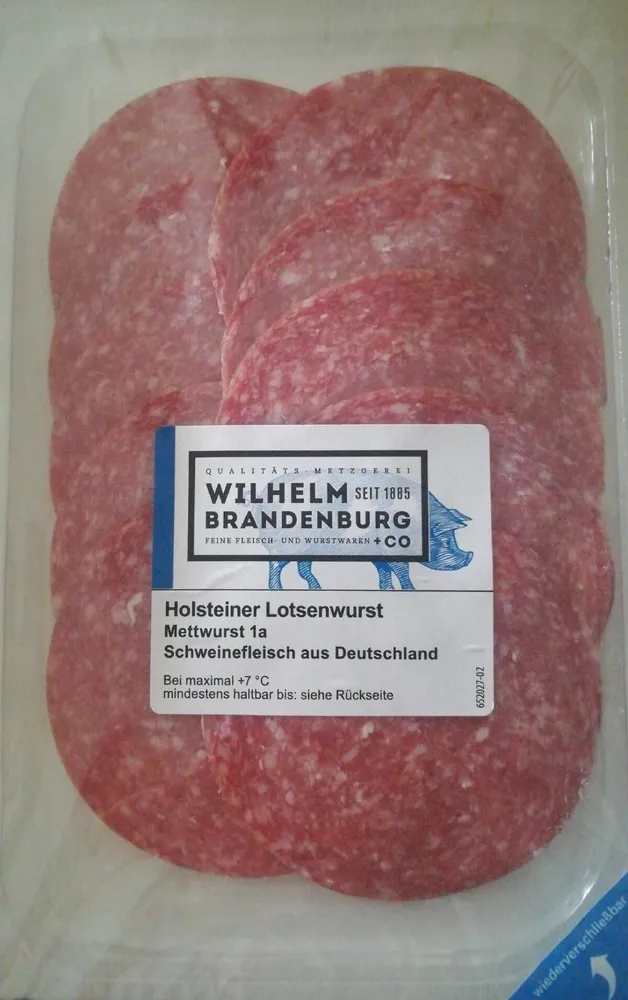 Holsteiner Lotsenwurst Mettwurst