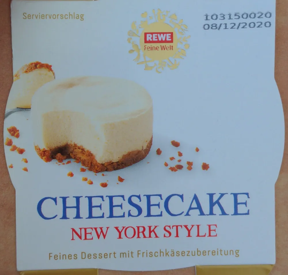 Cheesecake New York Style