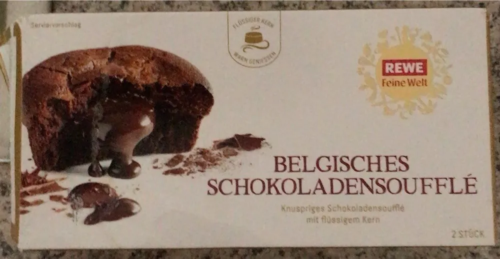 Belgisches Schokoladensufflé