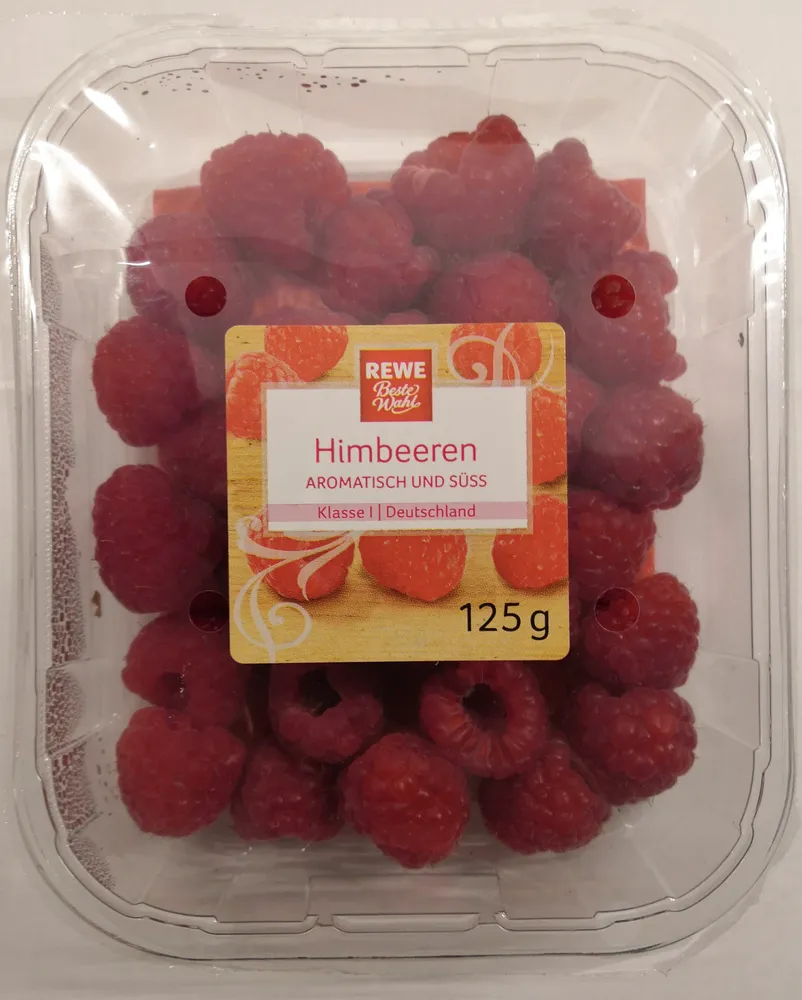 Himbeeren, aromatisch und süß, Klasse I