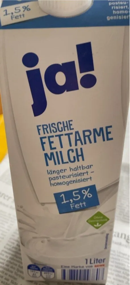 frische fettarme milch