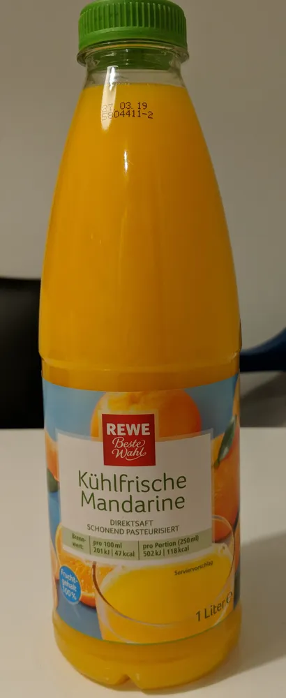 Kühlfrische Mandarine