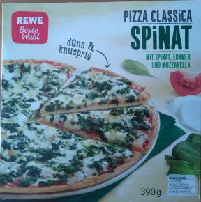 Pizza Classica Spinat