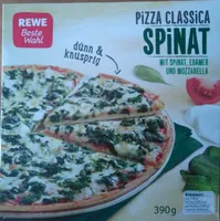 Pizza Classica Spinat
