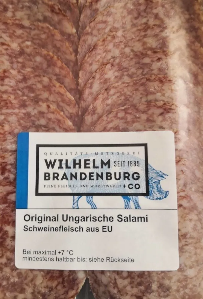 Original ungarische salami