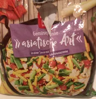 Gemüsepfanne asiatischer Art