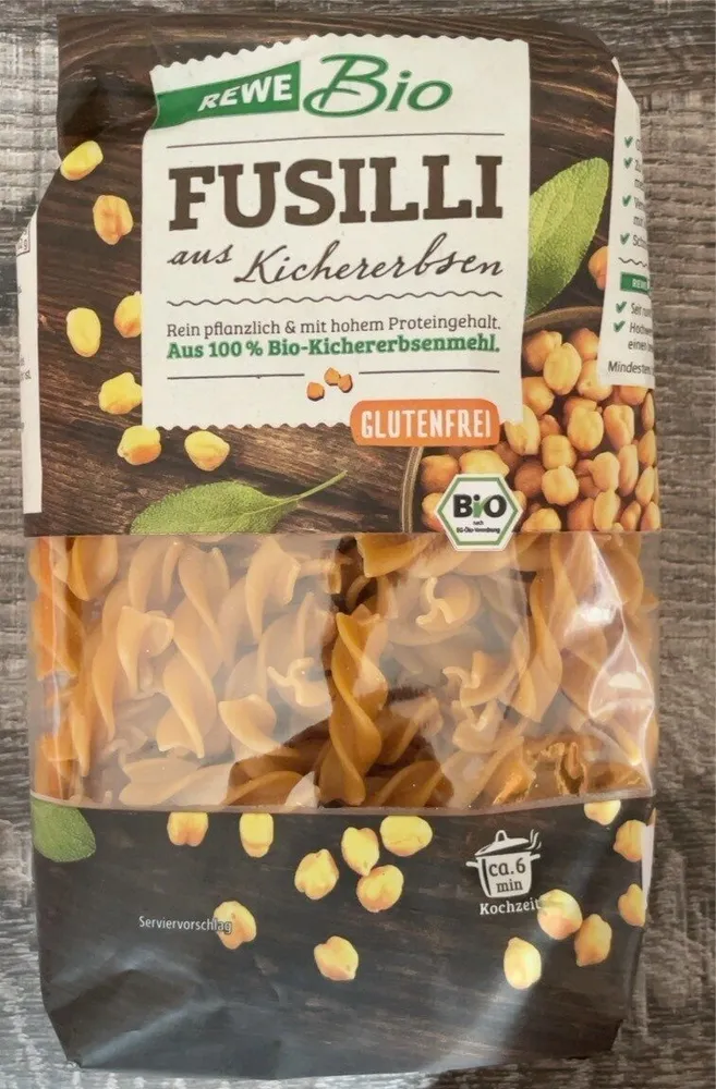 Fusilli Kichererbsen