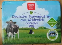 Butter Deutsche Markenbutter aus Weidemilch Süßrahm