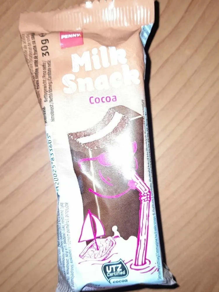 Milk snack cocoa