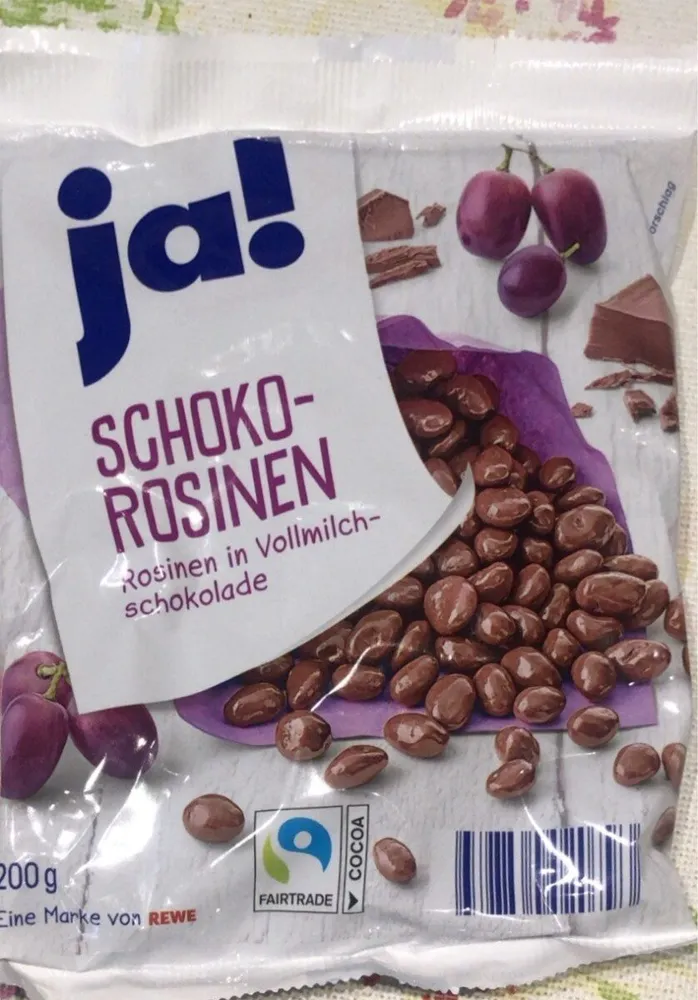 Schoko-rosinen