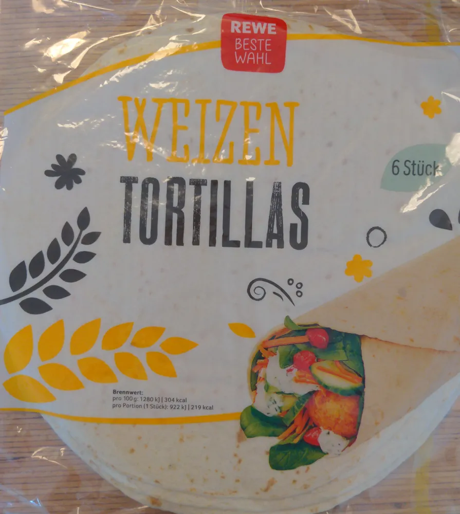 Weizen Tortillas
