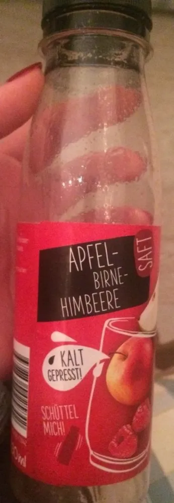 Apfel-Birne-Himbeere-Saft