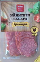 Hähnchen Salami mit Pflanzenfett