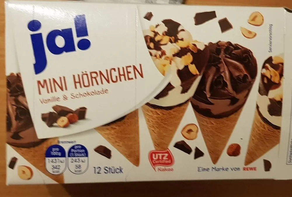 Mini Hörnchen Vanille und Schokolade