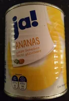 Ananas, ganze Scheiben leicht gezuckert
