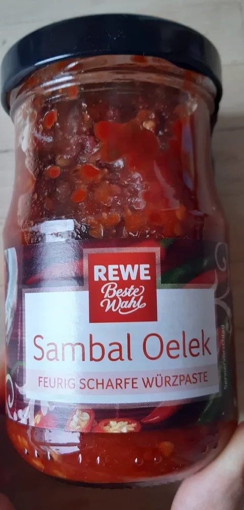 Sambal Oelek feurig scharfe Würzpaste
