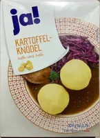 Kartoffel-Knödel, halb und halb (quenelle de pomme de terre)