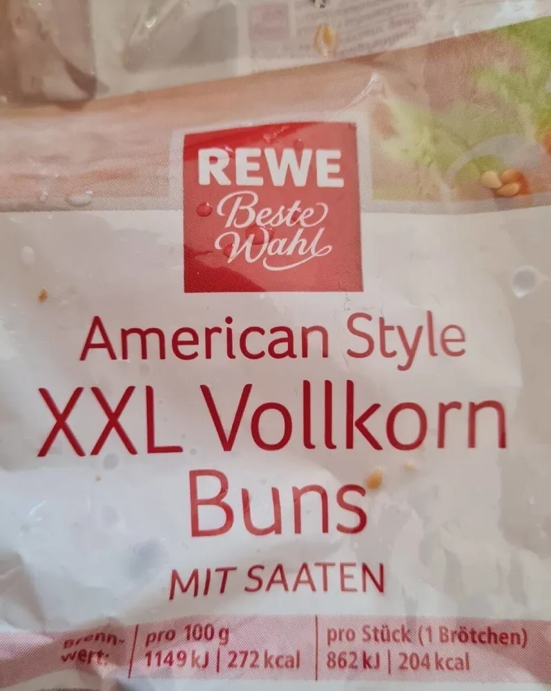 American Style Vollkorn Buns