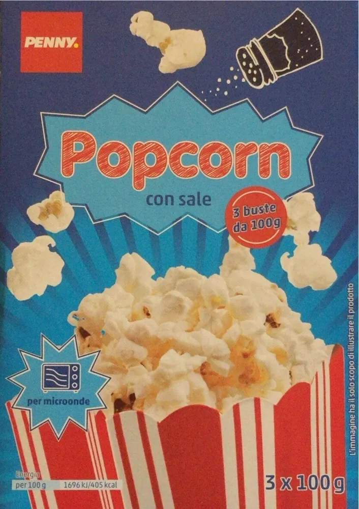 Popcorn con sale