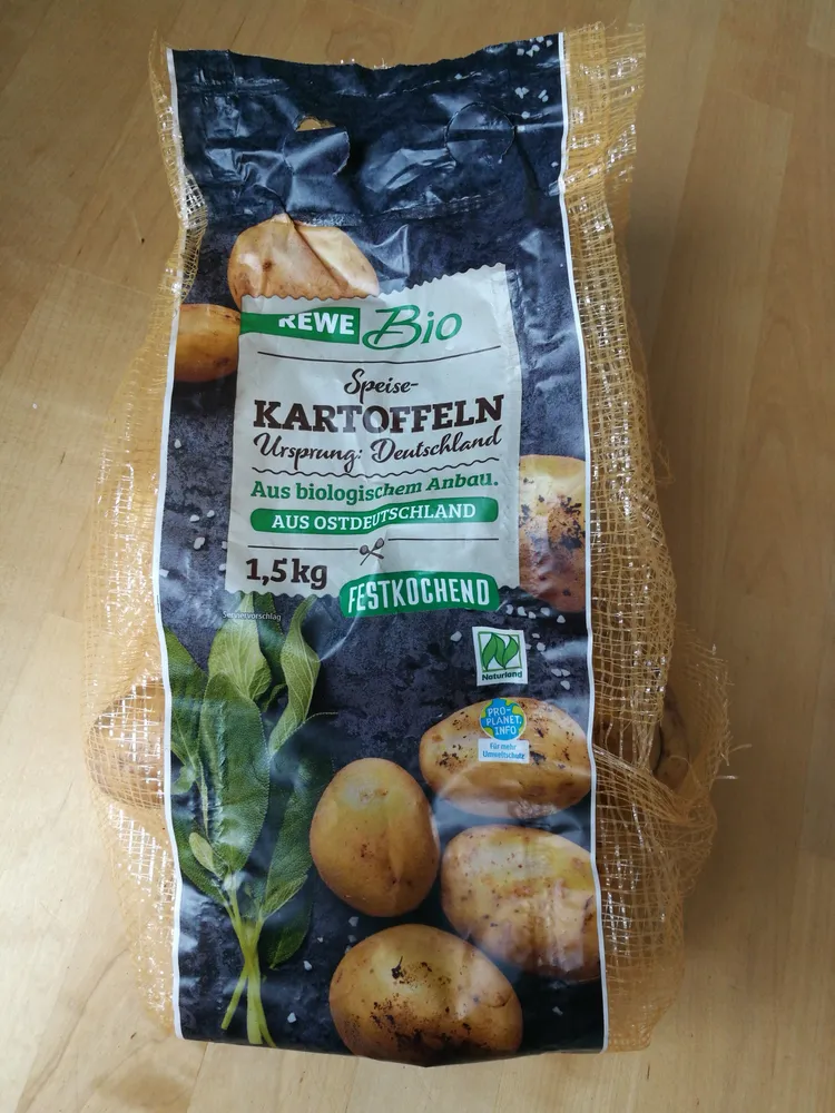 Speisekartoffeln festkochend