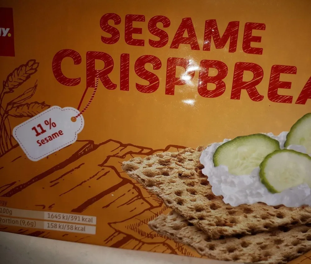 Sesame Crispbread