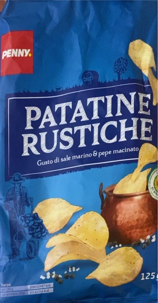 Patatine rustiche