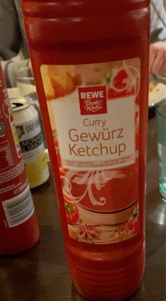 Curry gewürtz ketchup