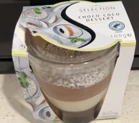 Choco coco dessert