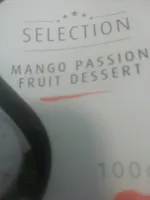 Mango passion fruit dessert