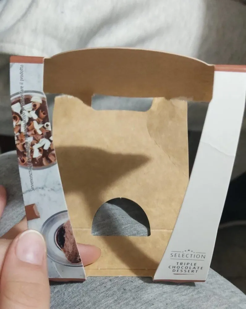 Triple chocolate dessert
