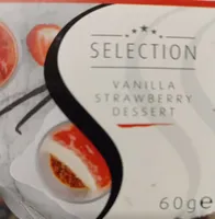 Vanilla strawberry dessert