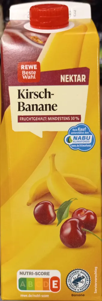 Kirsch Bananen Nektar