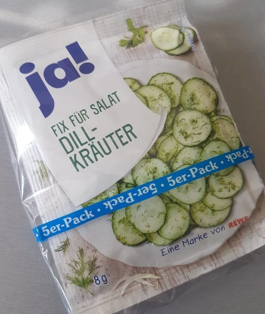 Fix für salat dillkräuter