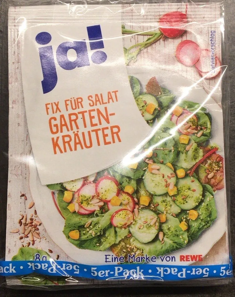 Fix für Salat Gartenkräuter