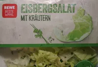 Eisbergsalat mit Kräutern