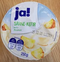 Sahne-Kefir mild Ananas