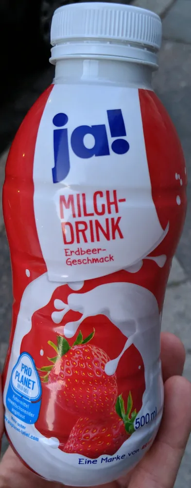 Milch Drink Erdbeergeschmack