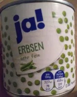 Erbsen sehr fein